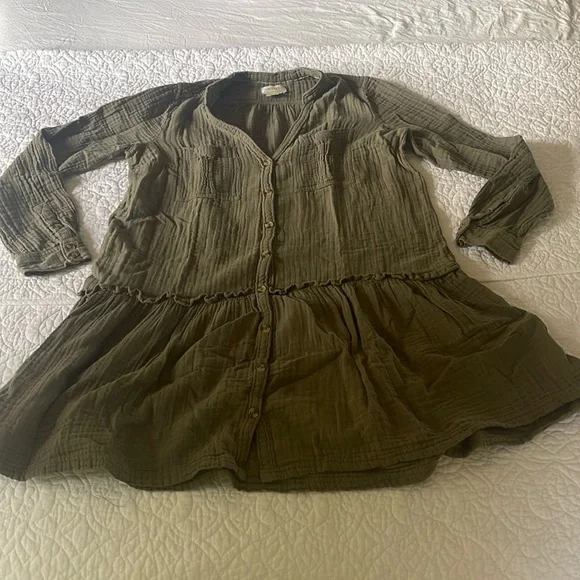 Anthropologie Gauze Dress - Picture 1 of 4